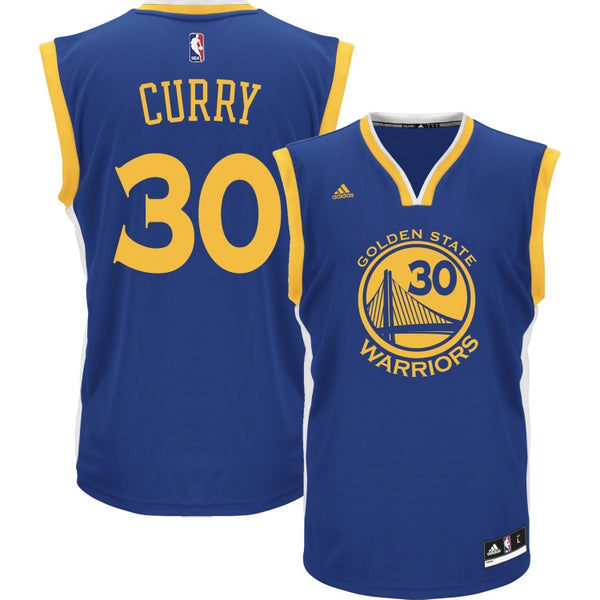 Stephen Curry Golden State Warrior Revolution 30 Blue Jersey - Sports Nut Emporium