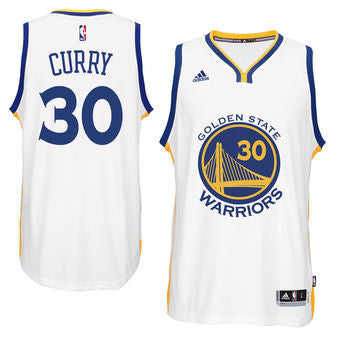 Stephen Curry Golden State Warriors Revolution 30 White Jersey - Sports Nut Emporium