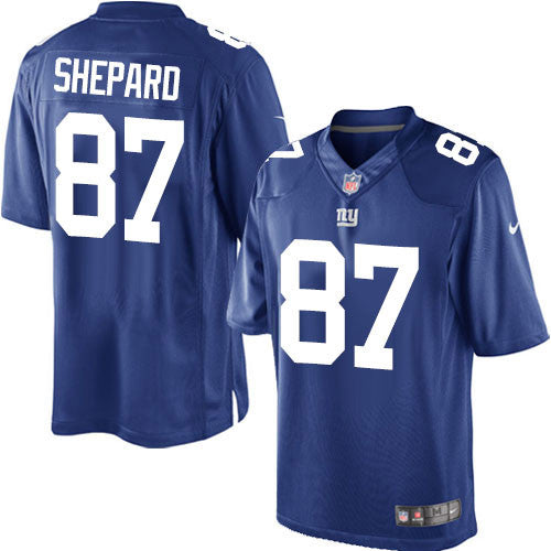 Sterling Shepard New York Giants Men's Blue jersey - Sports Nut Emporium