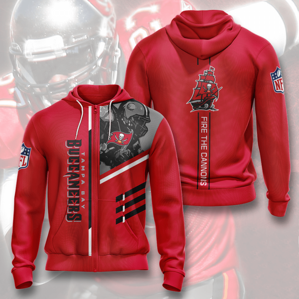 Tampa Bay Buccaneers  Fire The Cannons light weight  pullover hoodie