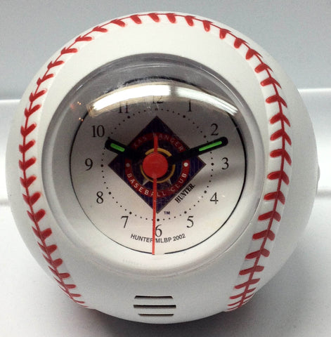 Texas Rangers Baseball Travel Alarm Clock - Sports Nut Emporium