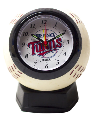Minnesota Twins baseball shaped alarm clock - Sports Nut Emporium