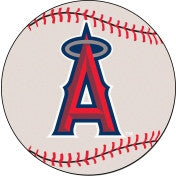 Los Angeles Angeles  Baseball Floor Mat - Sports Nut Emporium