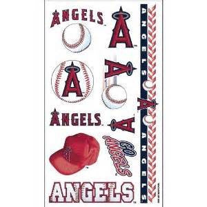 Los Angles Angels temporary tattoos - Sports Nut Emporium