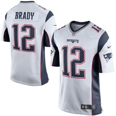 Tom Brady  new England Patriots Nike Elite  Men's  football jersey  (White) - Sports Nut Emporium