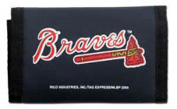 Atlanta Braves nylon wallet - Sports Nut Emporium