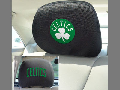 Boston Celtics head rest cover - Sports Nut Emporium