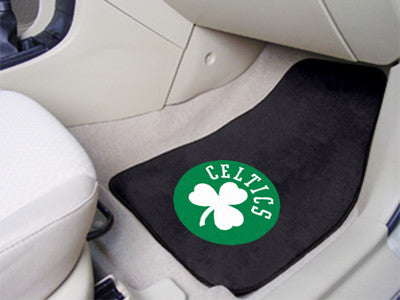 Boston Celtics carpet car mat - Sports Nut Emporium