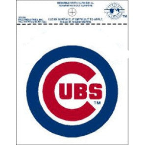Chicago Cubs static cling - Sports Nut Emporium