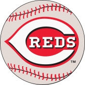 Cincinnati Reds baseball floor mat - Sports Nut Emporium