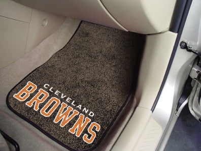 Cleveland Browns carpet car mat - Sports Nut Emporium