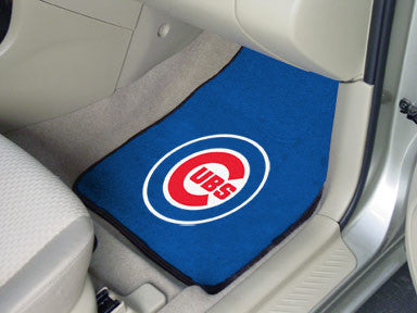 Chicago Cubs carpet car mat - Sports Nut Emporium