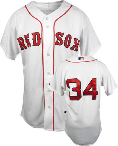 David Ortiz  Boston Red Sox white  stitched jersey - Sports Nut Emporium