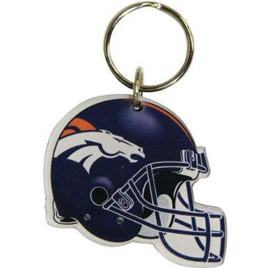 Denver Broncos premium acrylic key ring - Sports Nut Emporium