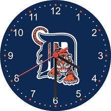 Detroit Tigers wall clock - Sports Nut Emporium