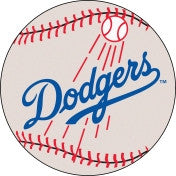 Los Angeles Dodgers baseball floor mat - Sports Nut Emporium