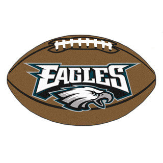 Philadelphia Eagles football shaped mat - Sports Nut Emporium