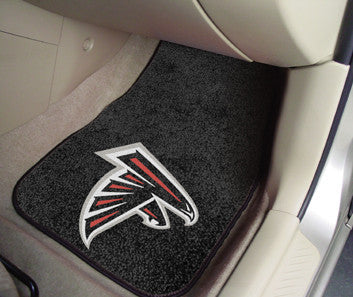 Atlanta Falcons carpet car mat - Sports Nut Emporium