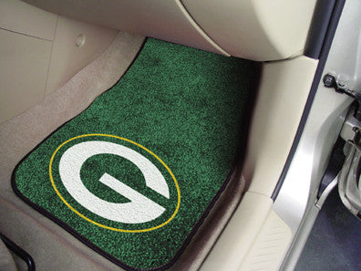 Green Bay Packers carpet car mat - Sports Nut Emporium