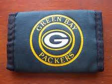 Green Bay Packers nylon wallet - Sports Nut Emporium