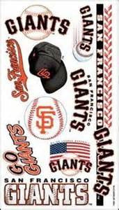 San Fransisco Giants temporary tattoos - Sports Nut Emporium