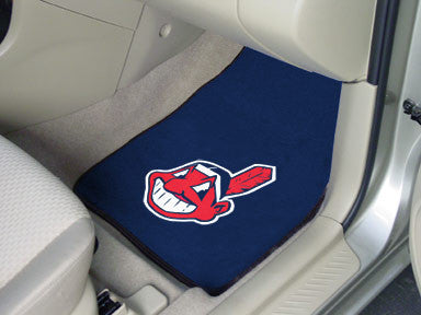 Cleveland Indians carpet car mat - Sports Nut Emporium