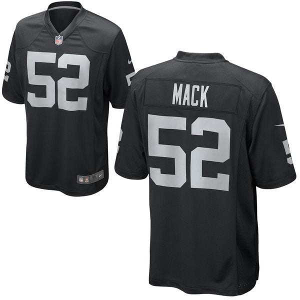 Khalil Mack Oakland Raiders Men's Nike Black jersey - Sports Nut Emporium