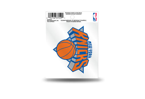 New York Knick static cling - Sports Nut Emporium