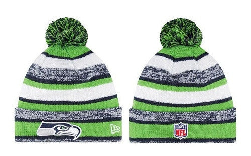 Seattle Seahawks NFL Stitched Knit  winter Beanie 038 - Sports Nut Emporium