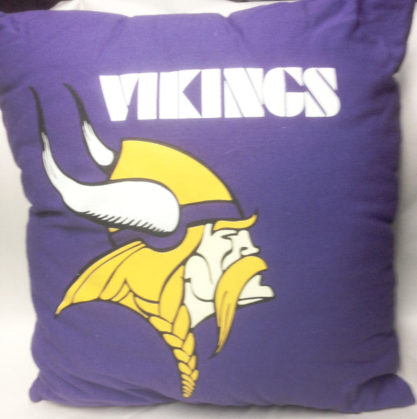 Minnesota Vikings Throw Pillow. - Sports Nut Emporium