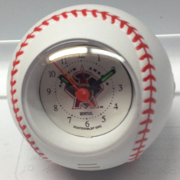 Los Angeles Angels Baseball Travel Alarm Clock - Sports Nut Emporium