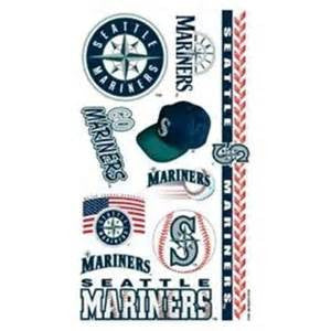 Seattle Mariners temporary tattoos - Sports Nut Emporium