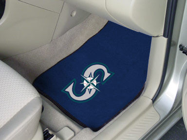 Seattle Mariners carpet car mat - Sports Nut Emporium
