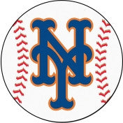 New York Mets baseball floor mat - Sports Nut Emporium