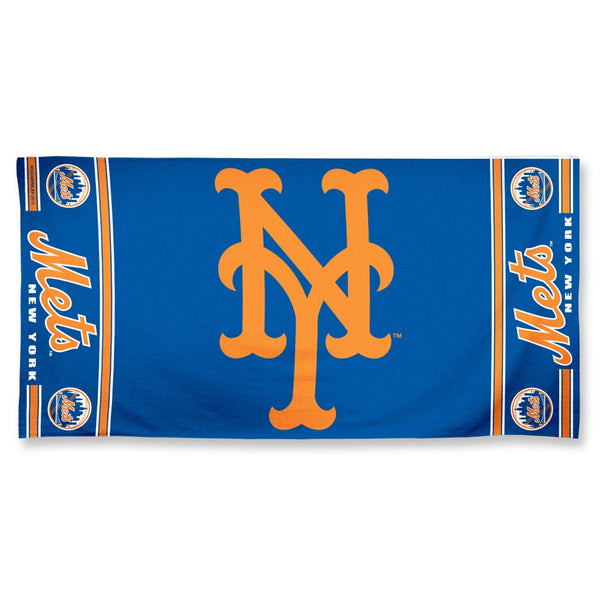 New York Mets Fiber Beach Towel  30" x 60" - Sports Nut Emporium