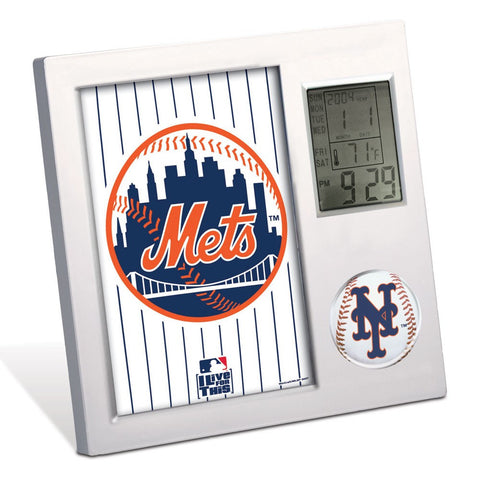 New York Mets Desk Clock - Sports Nut Emporium