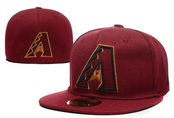 Arizona Diamondbacks New Era 59Fifty Classic Pop Red Fitted Hat - Sports Nut Emporium