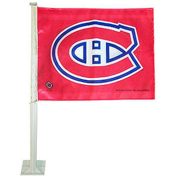 Montreal Canadians NHL Car Flag - Sports Nut Emporium