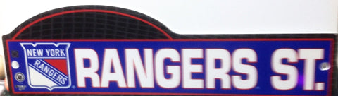 New York Rangers NHL Street Sign - Sports Nut Emporium