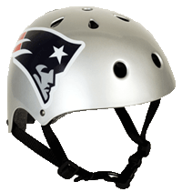 New England Patriots multi sport utility helmet.