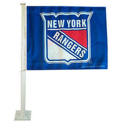 New York Rangers NHL Car Flag - Sports Nut Emporium