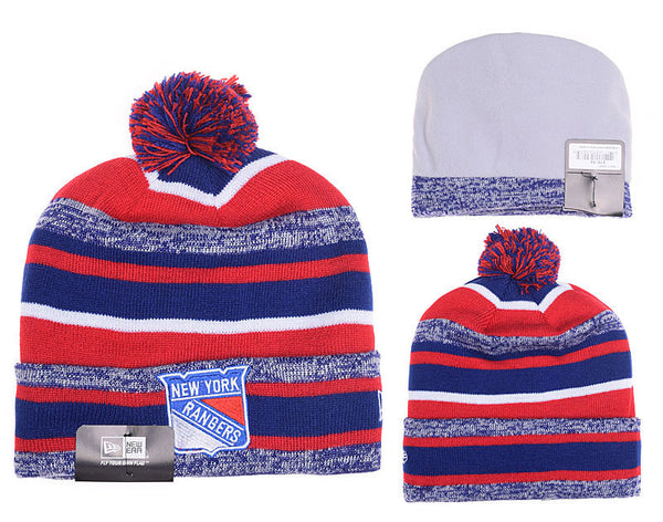 New York Rangers  Stitched Knit  winter Beanie - Sports Nut Emporium