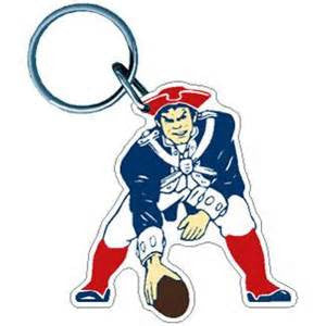 New England Patriots Premium High Definition  Acrylic Key Ring - Sports Nut Emporium