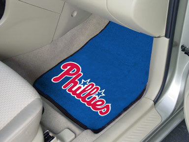 Philadelphia Phillies carpet car mat - Sports Nut Emporium