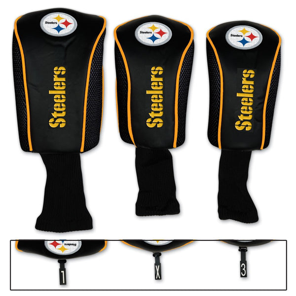 Pittsburgh Steelers Golf Headset Covers - Sports Nut Emporium