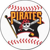 Pittsburgh Pirates baseball floor mat - Sports Nut Emporium