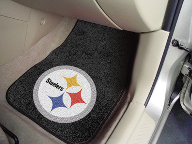 Pittsburgh Steelers carpet car mat - Sports Nut Emporium