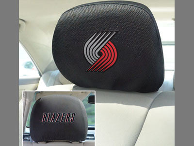 Portland Trailblazers head rest cover - Sports Nut Emporium