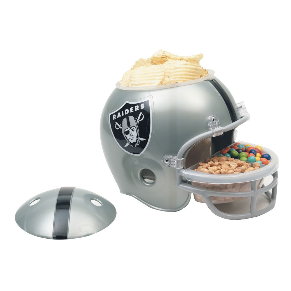 Oakland Raiders Snack Helmet - Sports Nut Emporium