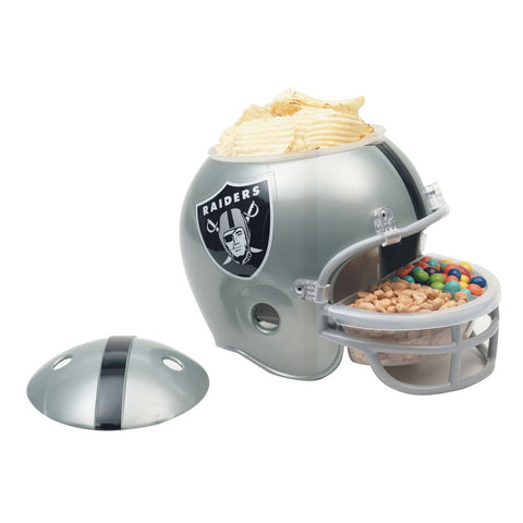 Oakland Raiders Snack Helmet - Sports Nut Emporium